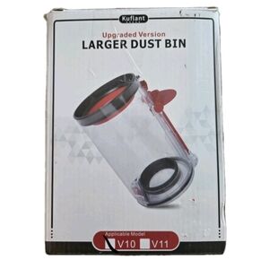 Kuflant Upgraded Bin Canister Replacement Compatible Dyson V10 Vacuum Cleaner